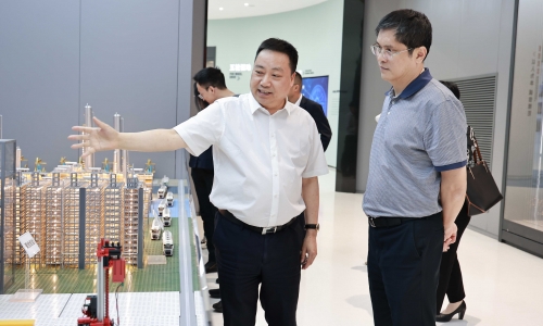 广西壮族自治区发展鼎新委党组成员、副主任莫前锋莅临征途国际官网调研