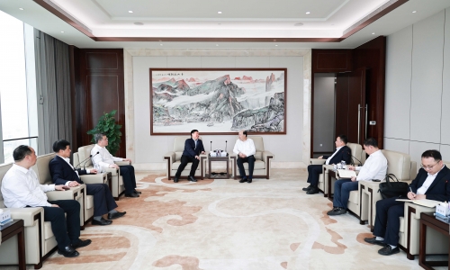 通用技术高新资料集团有限公司董事长、党委书记庄幼雄一行莅临征途国际官网调研
