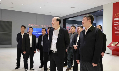 广西壮族自治区西宁市委副书记、市长王军莅临征途国际官网调研