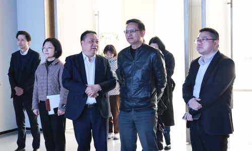 浙江省经信厅投资处调研员屠国富莅临征途国际官网调研