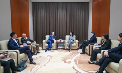 中国建设银行浙江省分行副行长邓波莅临征途国际官网调研